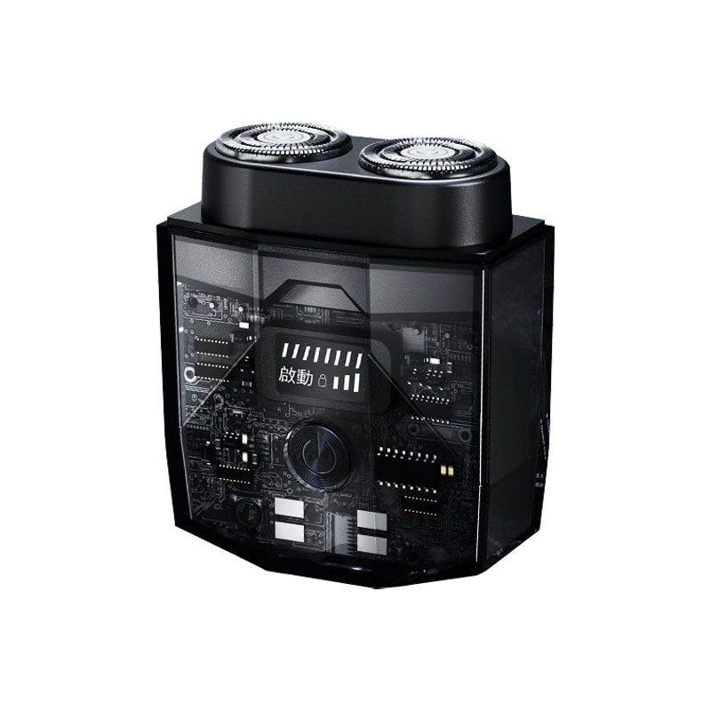 Electric Shaver ICE Transparent Portable Men's Mini Shaver