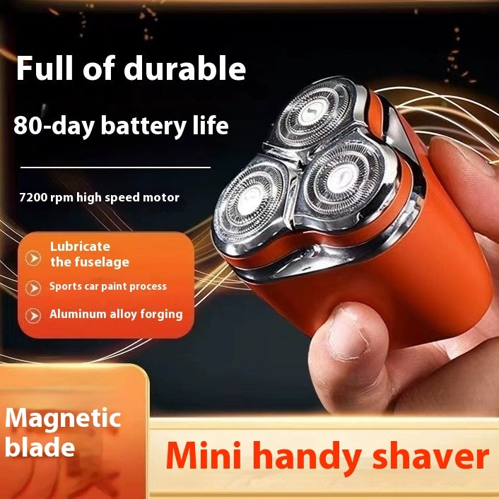 Three-headed New Mini Electric Shaver